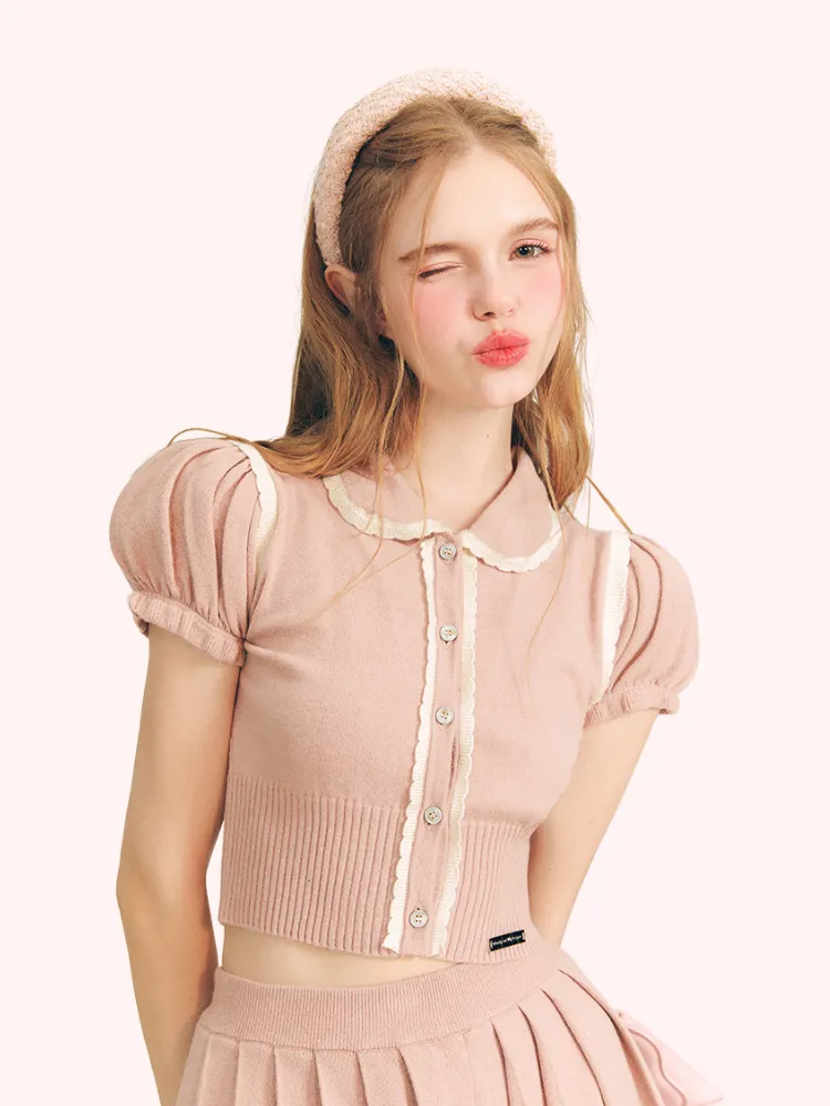 Coquette Knit Two-Piece Set