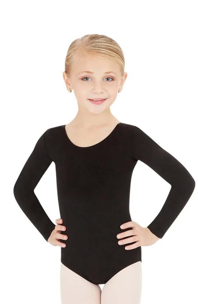Cotton Classic Long Sleeve Bodysuit - Child