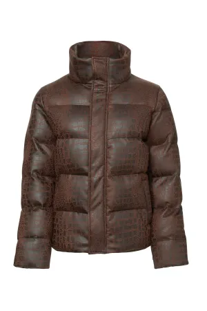 CROC ILLUSION JACKET | UNREAL FUR