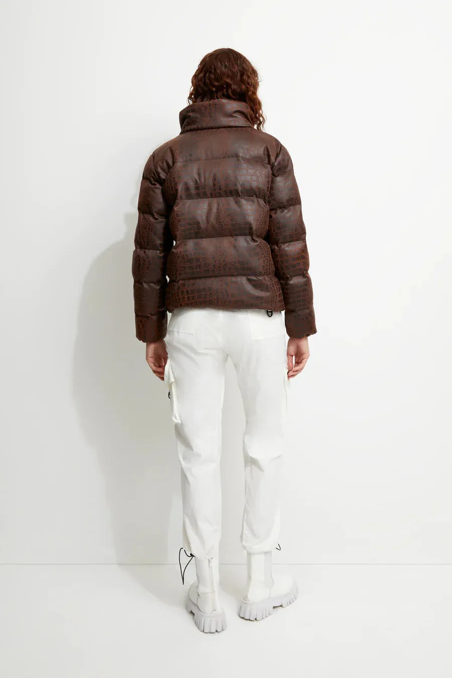 CROC ILLUSION JACKET | UNREAL FUR