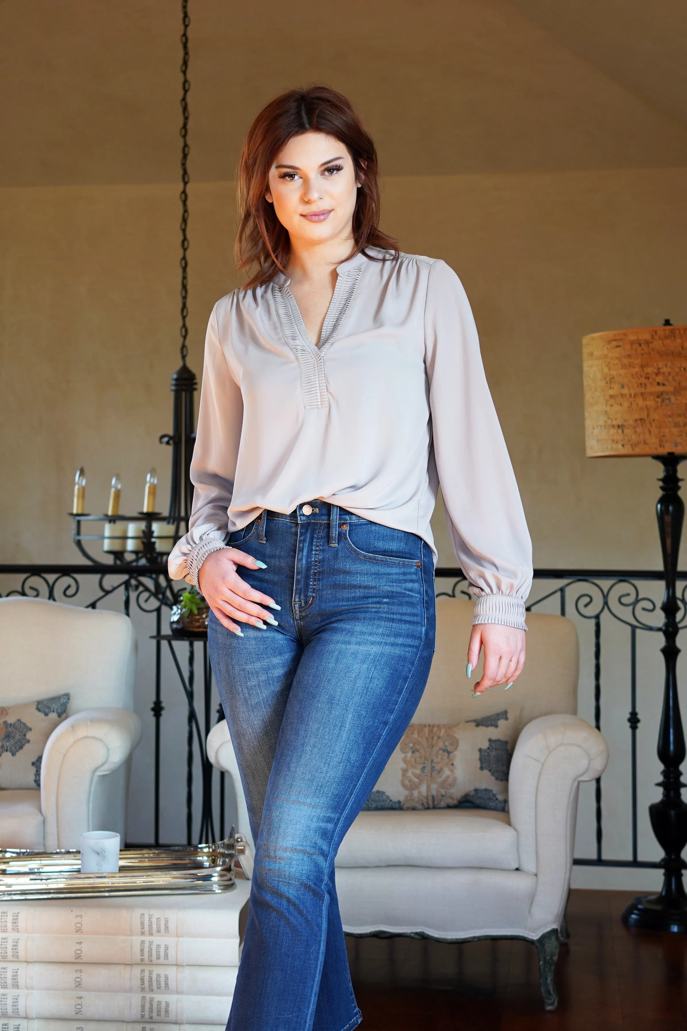 Current Air Office Chic Blouse