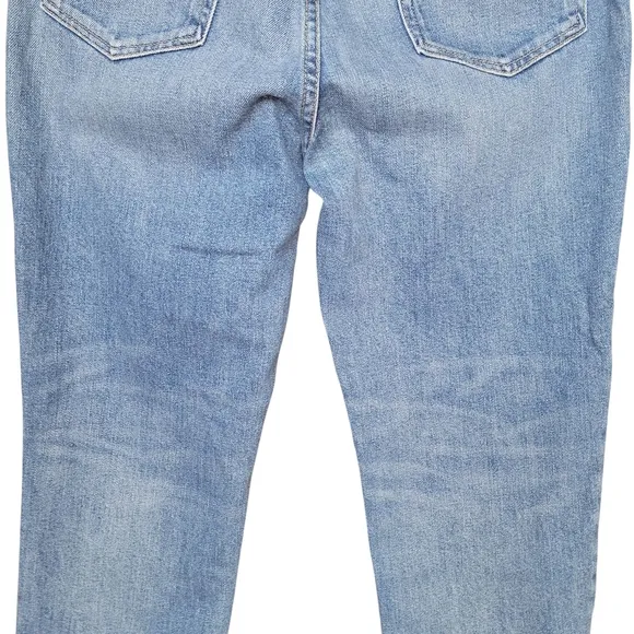 Current/Elliott | Women's Straight Leg Cotton Light Blue Jeans - Size 28