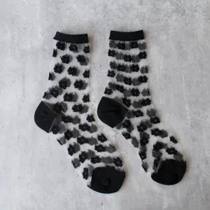 daisy mesh casual socks
