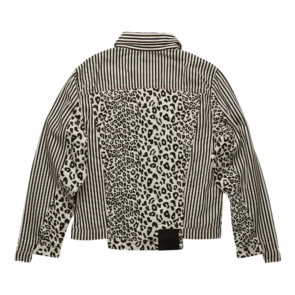 DASSIN Monochrome Patchwork Jacket
