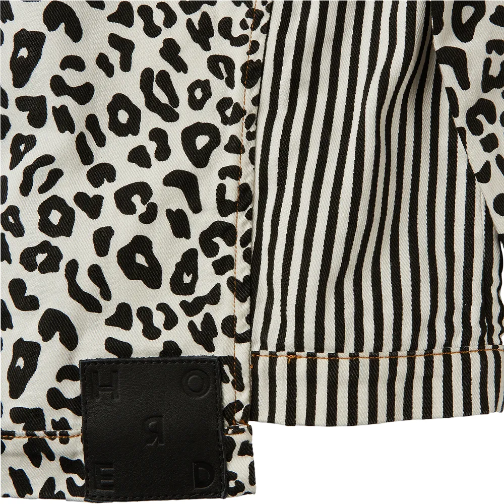 DASSIN Monochrome Patchwork Jacket