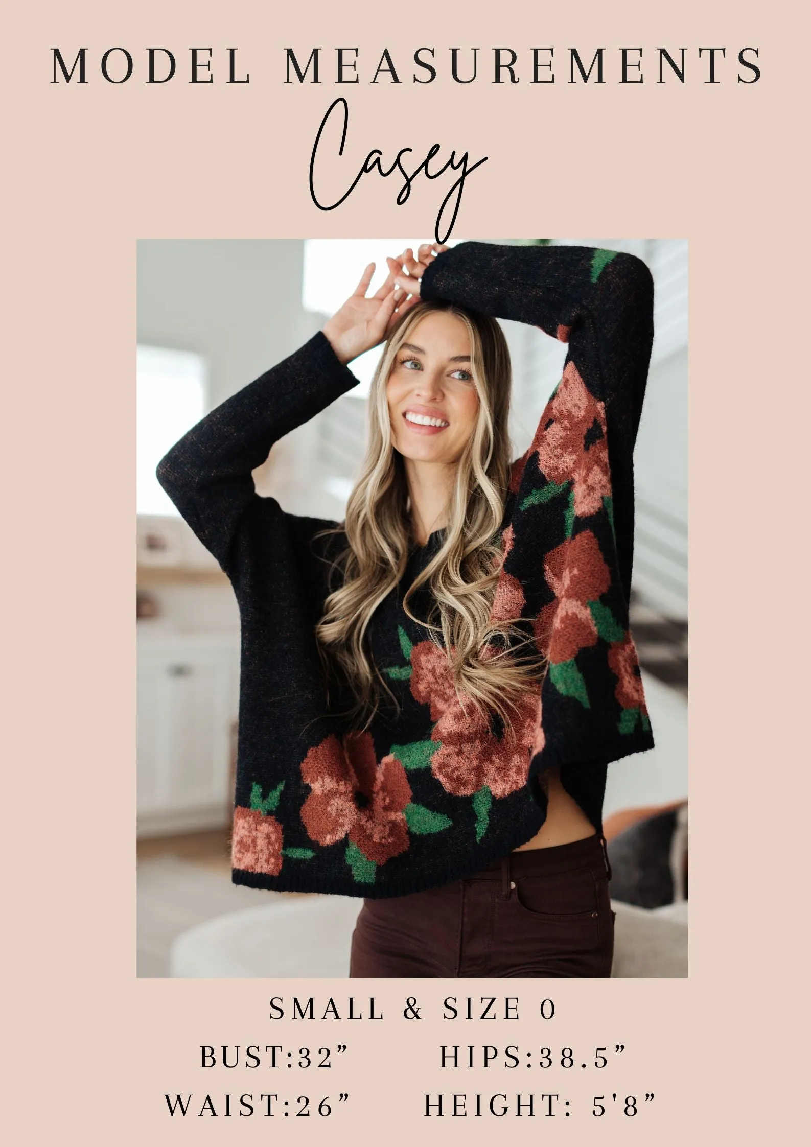 Dear Scarlett Royal and Pink Floral Essential Blouse