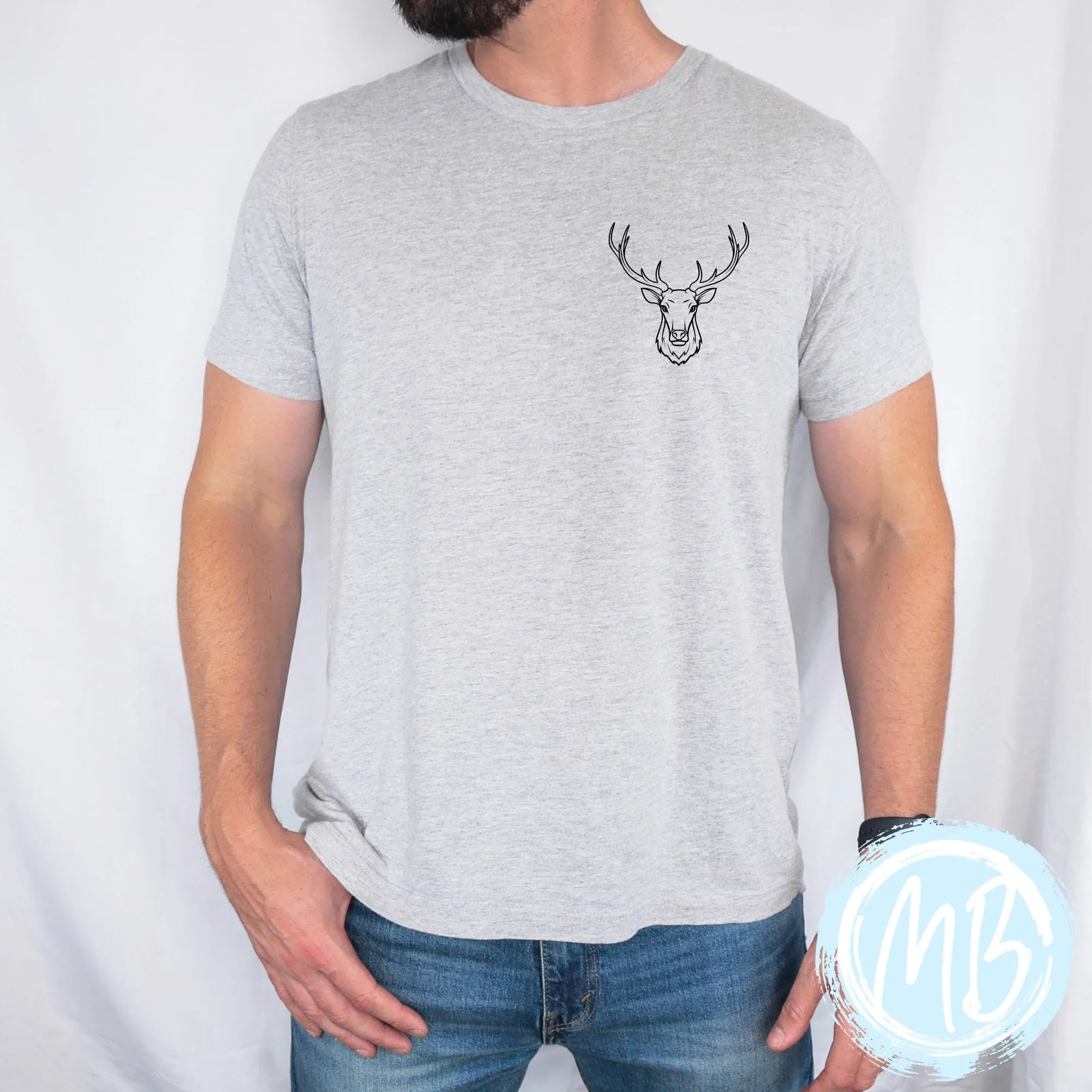 Deer Meat Tee | Men's | Christmas | Santa | Adult |