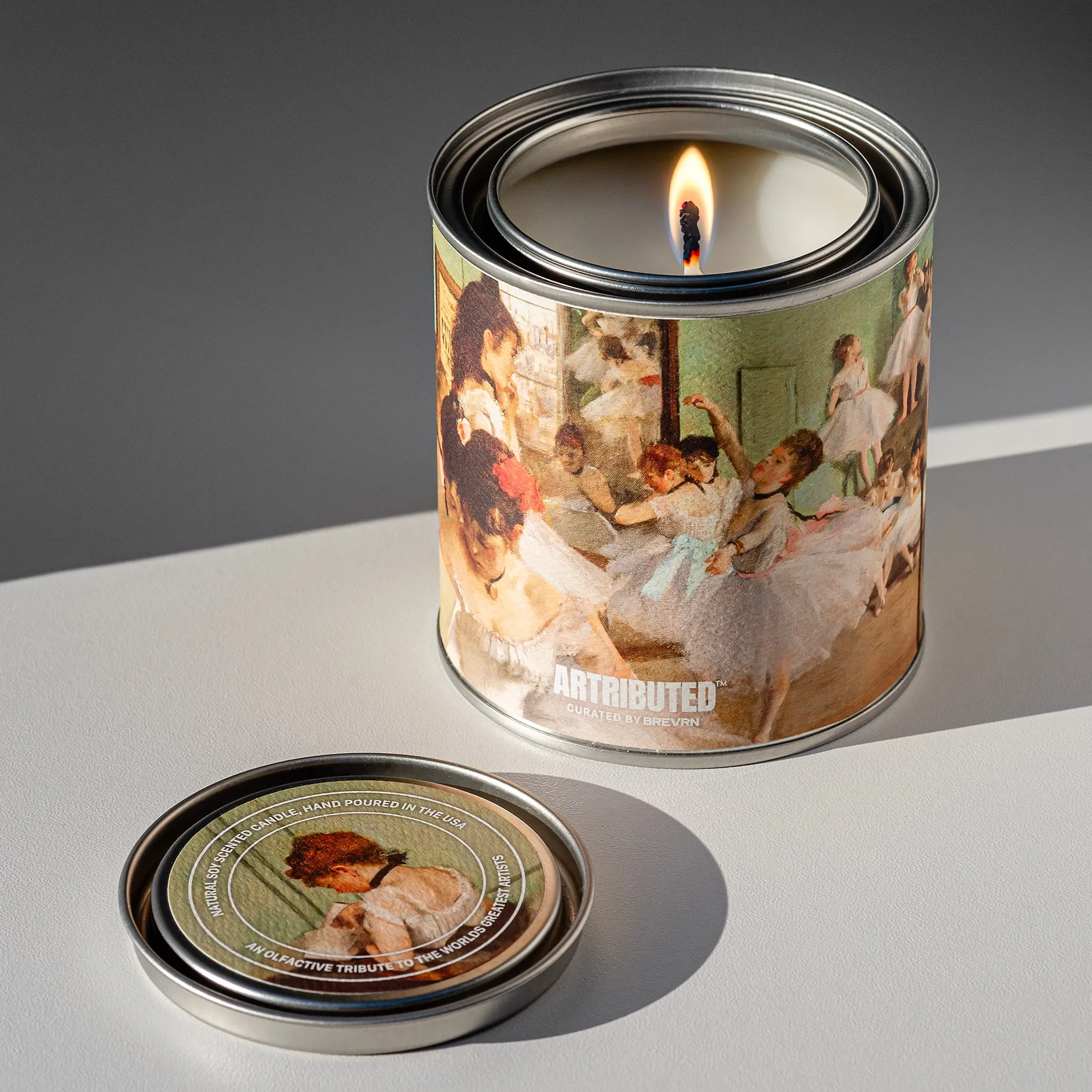 Degas The Dance Class Candle