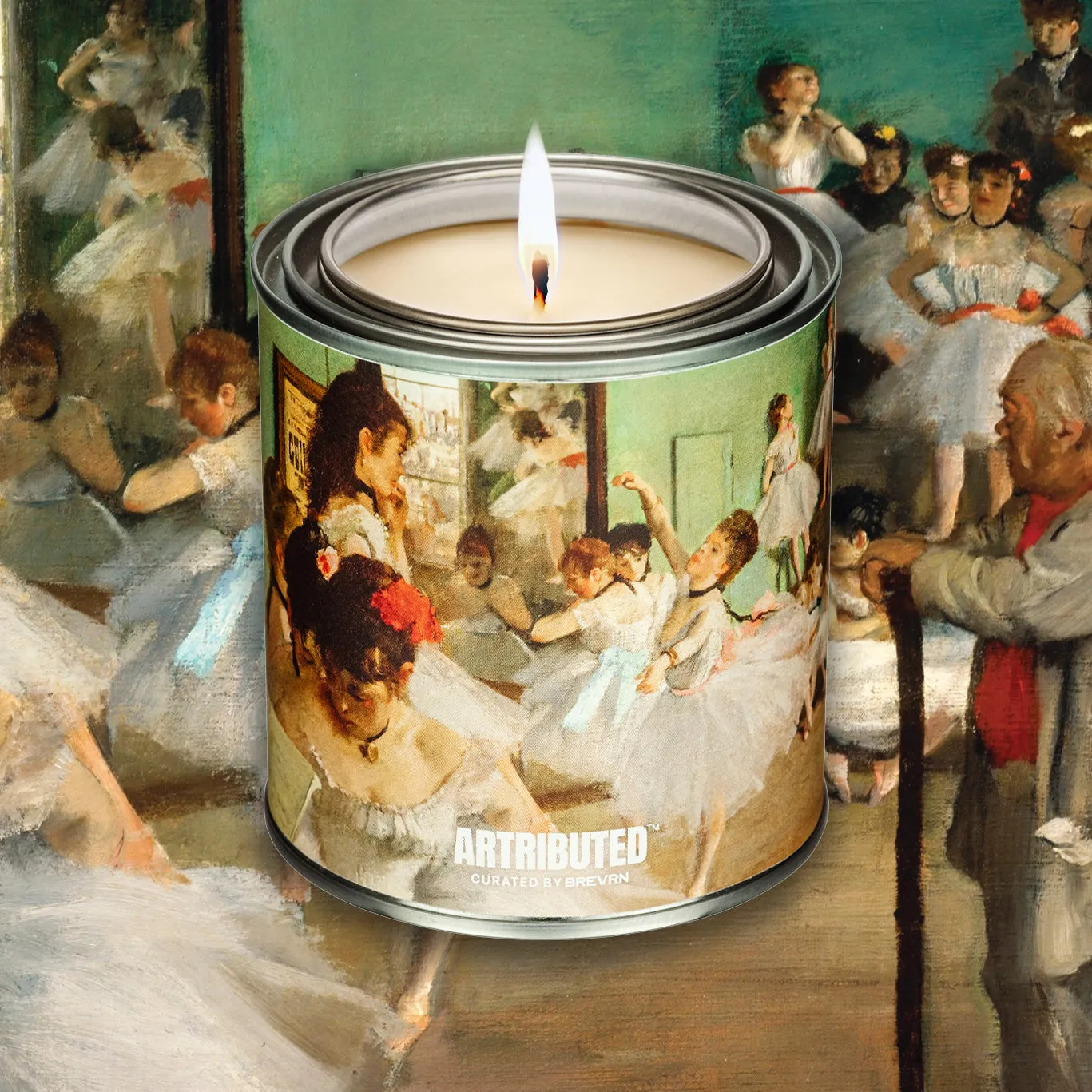 Degas The Dance Class Candle