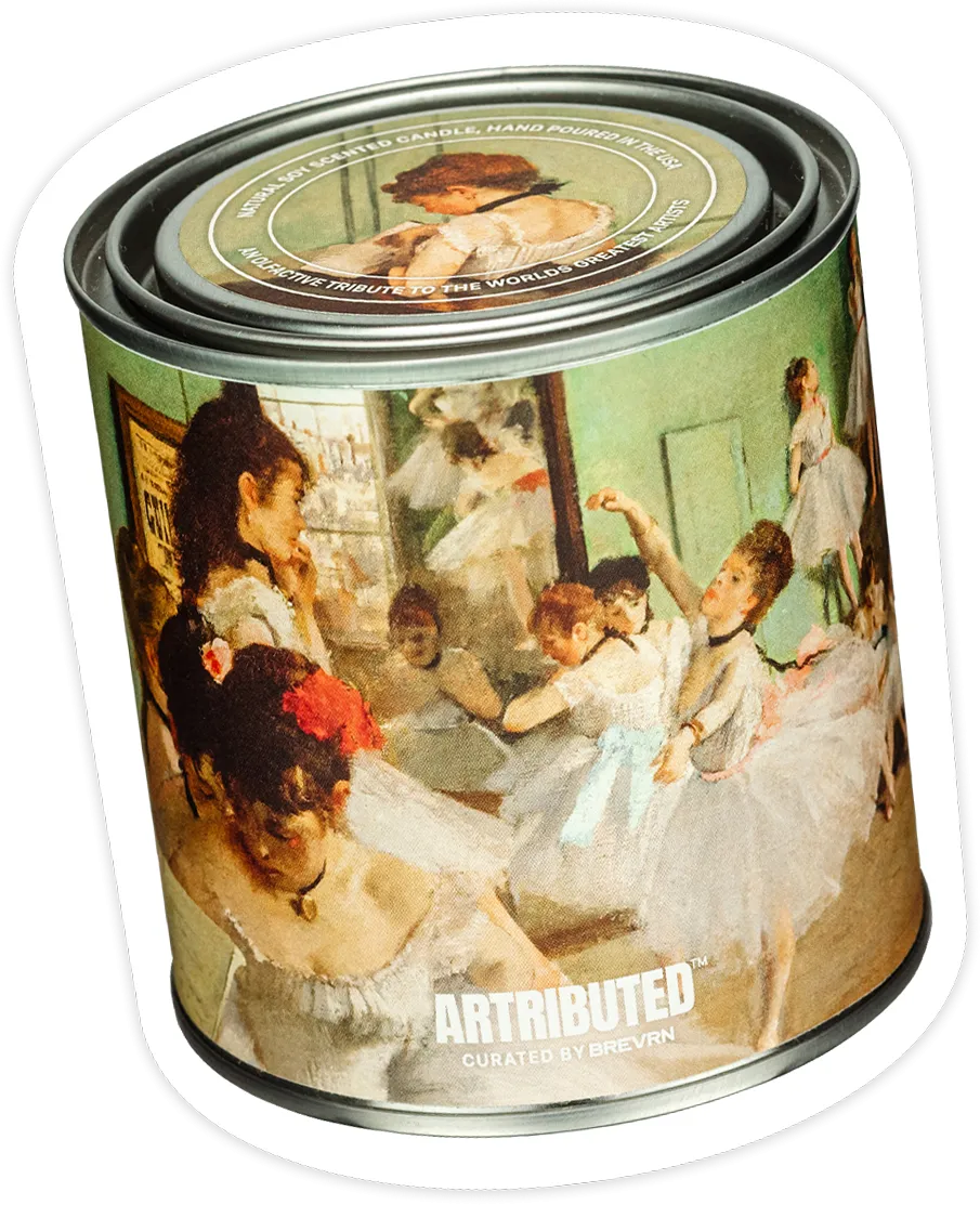 Degas The Dance Class Candle