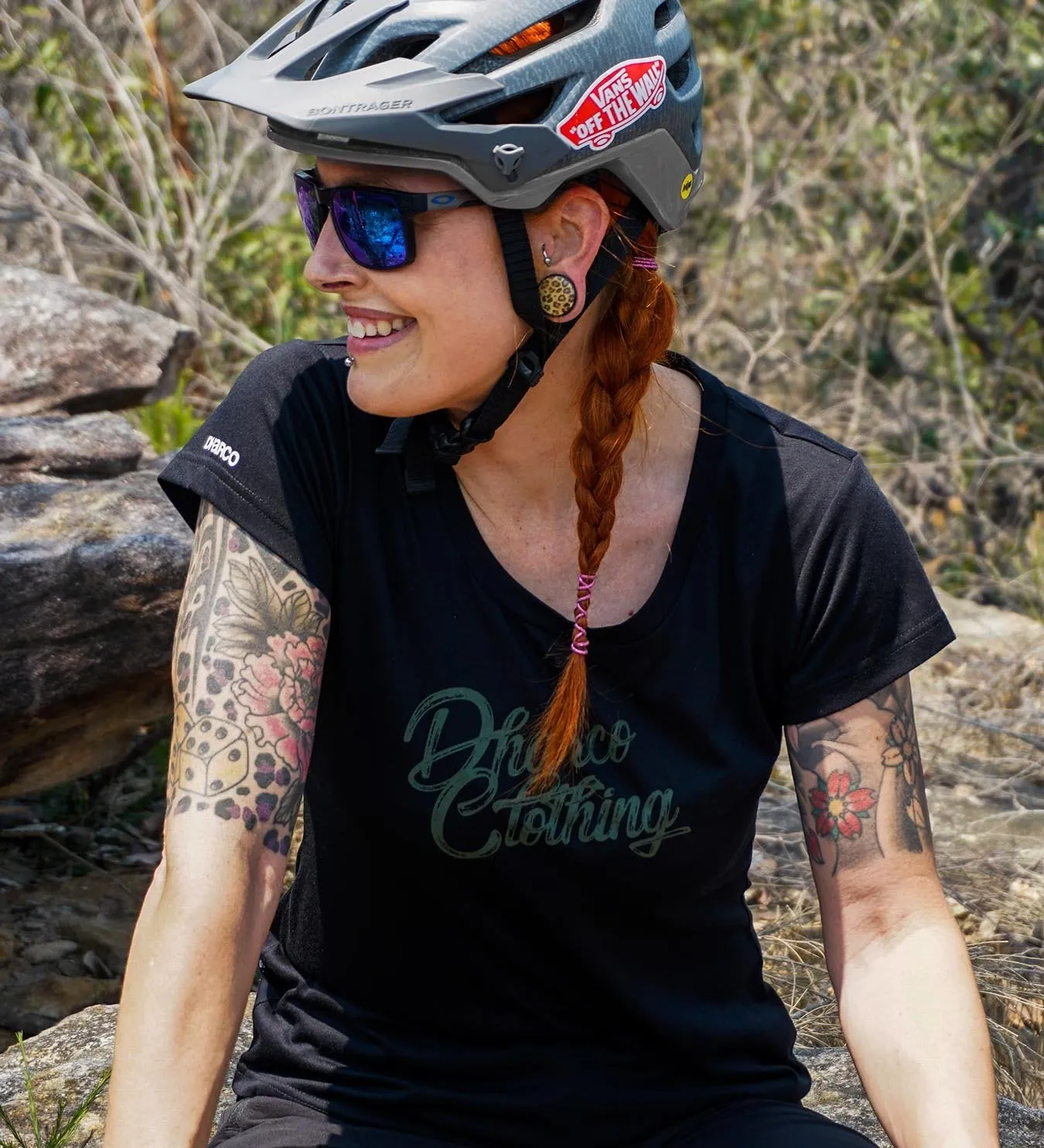 DHaRCO Ladies Tech Tee - Black Forest