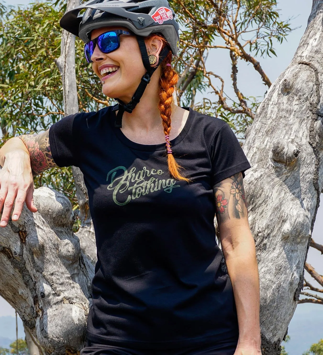 DHaRCO Ladies Tech Tee - Black Forest