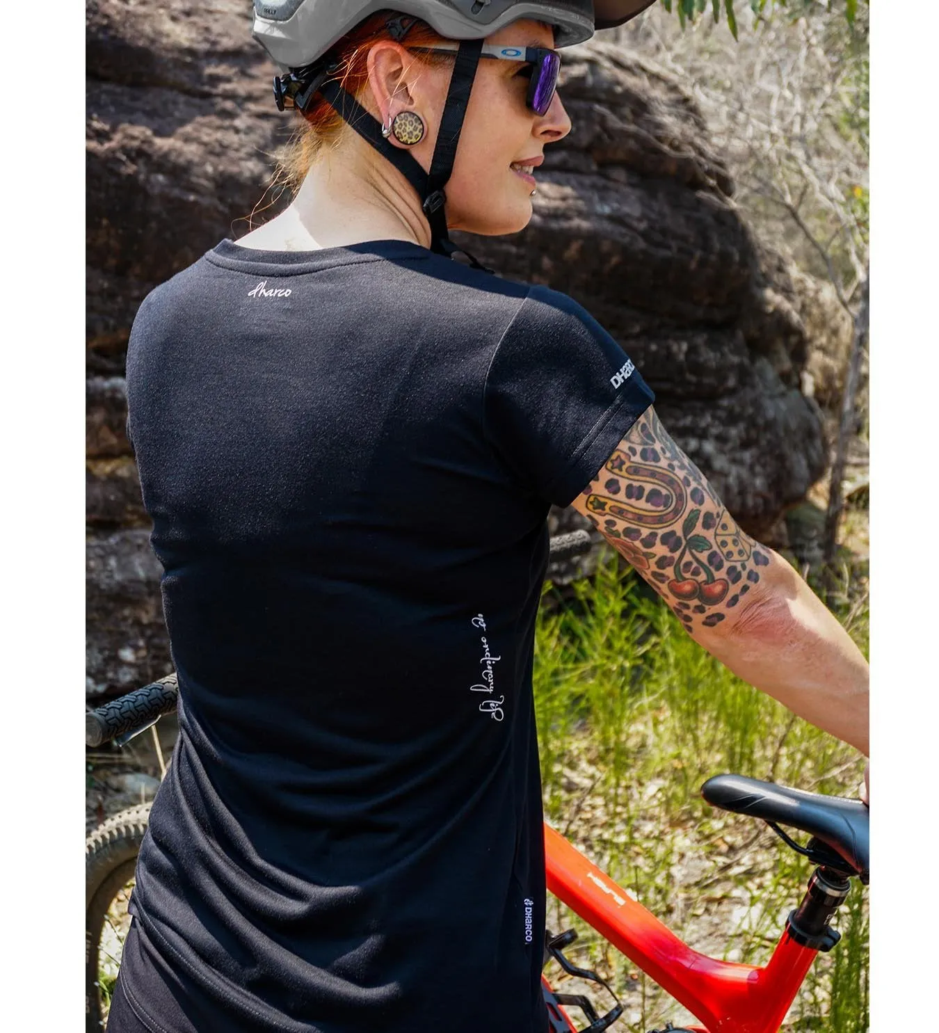 DHaRCO Ladies Tech Tee - Black Forest