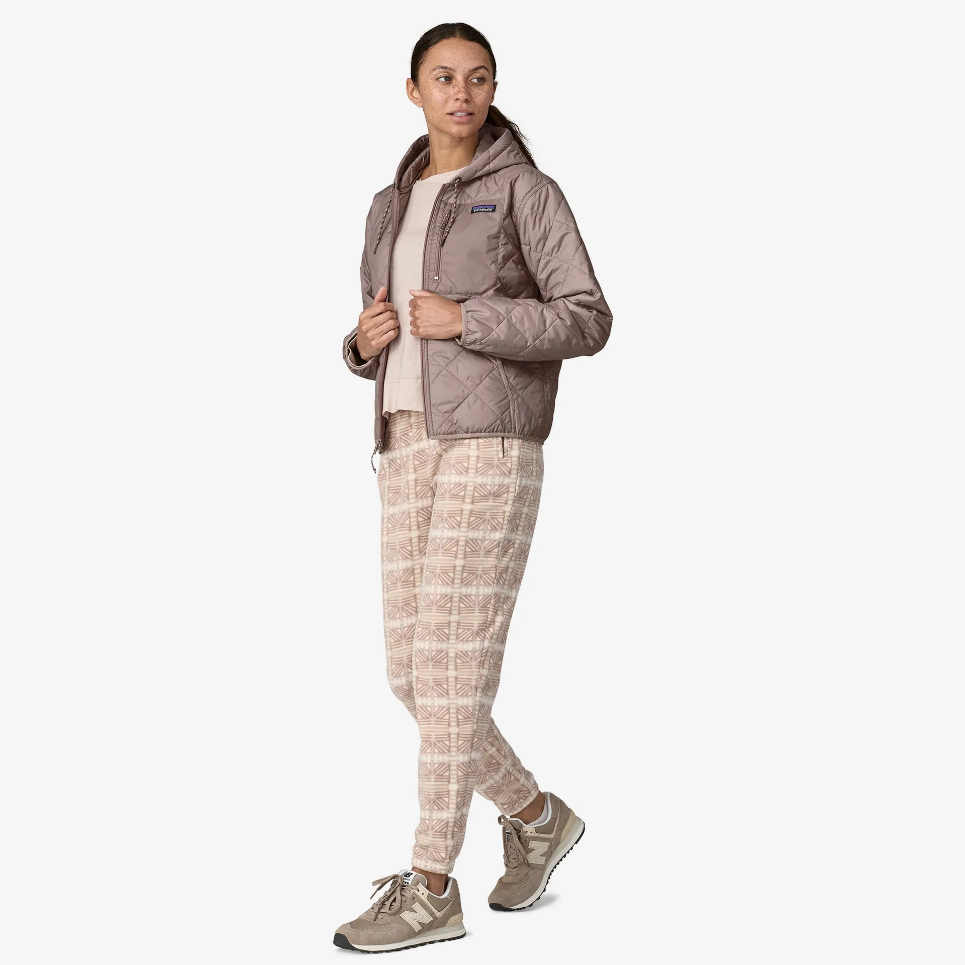 Diamond Quilted Bomber Hoody (Women's) - 20695