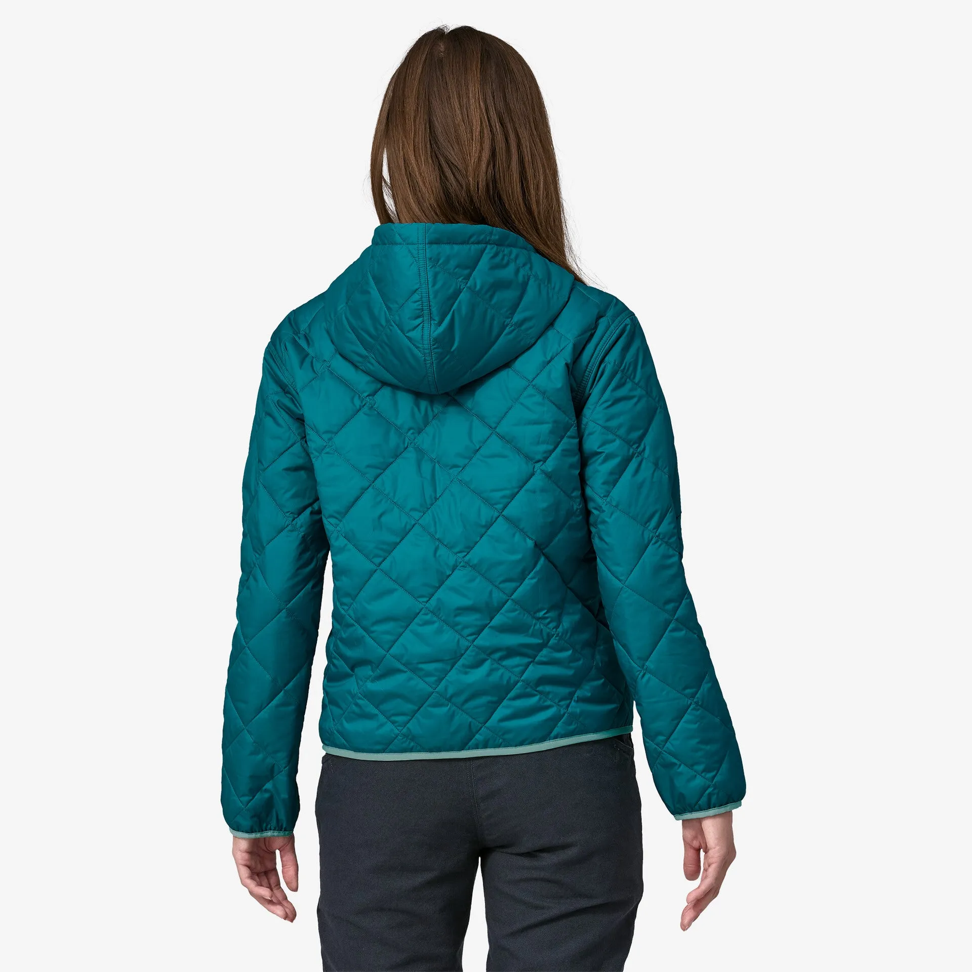 Diamond Quilted Bomber Hoody (Women's) - 20695