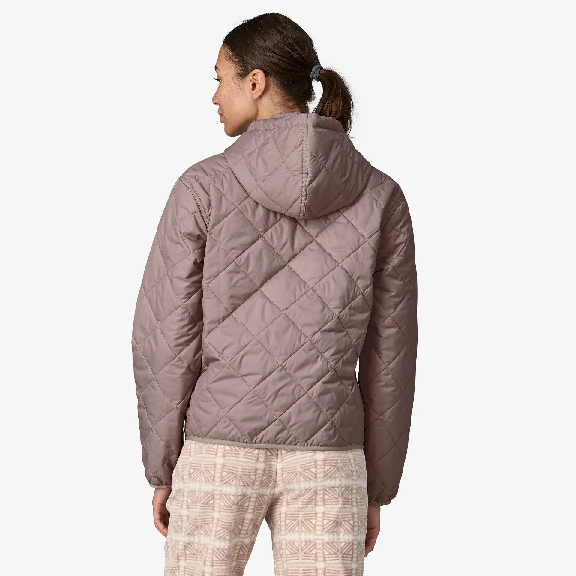 Diamond Quilted Bomber Hoody (Women's) - 20695