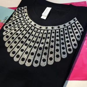 Dissent Collar Glitter shirt