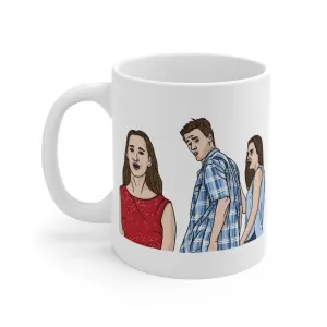 Distracted Boyfriend Meme Coffee Mug