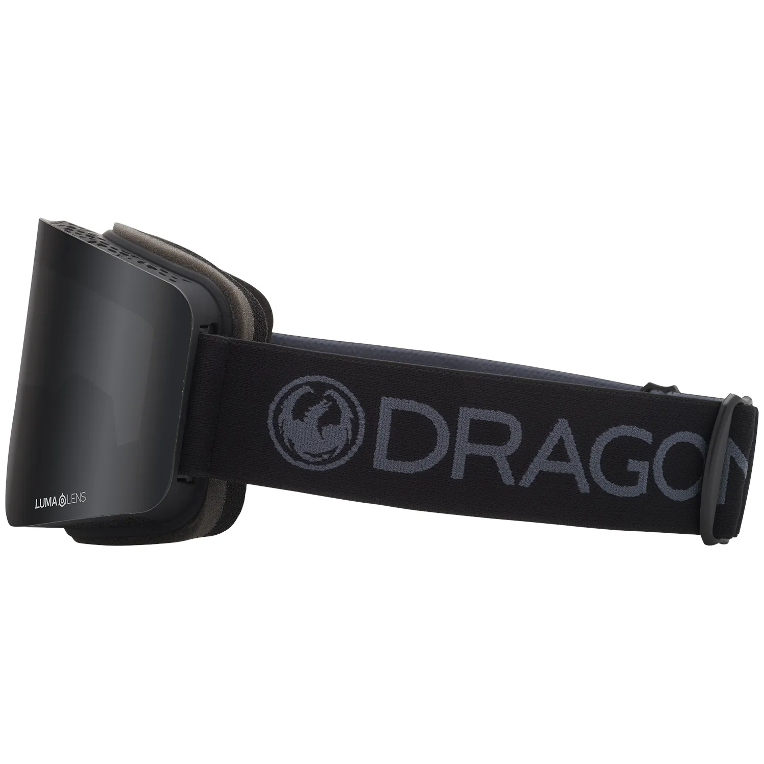 Dragon R1 OTG Snow Goggles Blackout / Lumalens Dark Smoke   Lumalens Amber