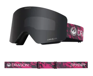 Dragon R1 OTG Snow Goggles Low Bridge Watermelon / Lumalens Dark Smoke   Lumalens Light Rose