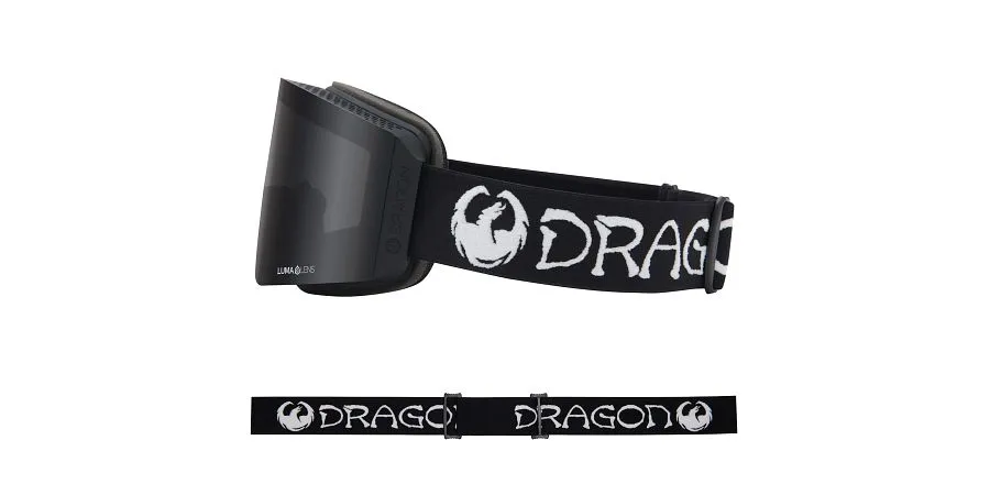 Dragon RVX MAG OTG Snow Goggles Classic Black / Lumalens Dark Smoke   Lumalens Light Rose