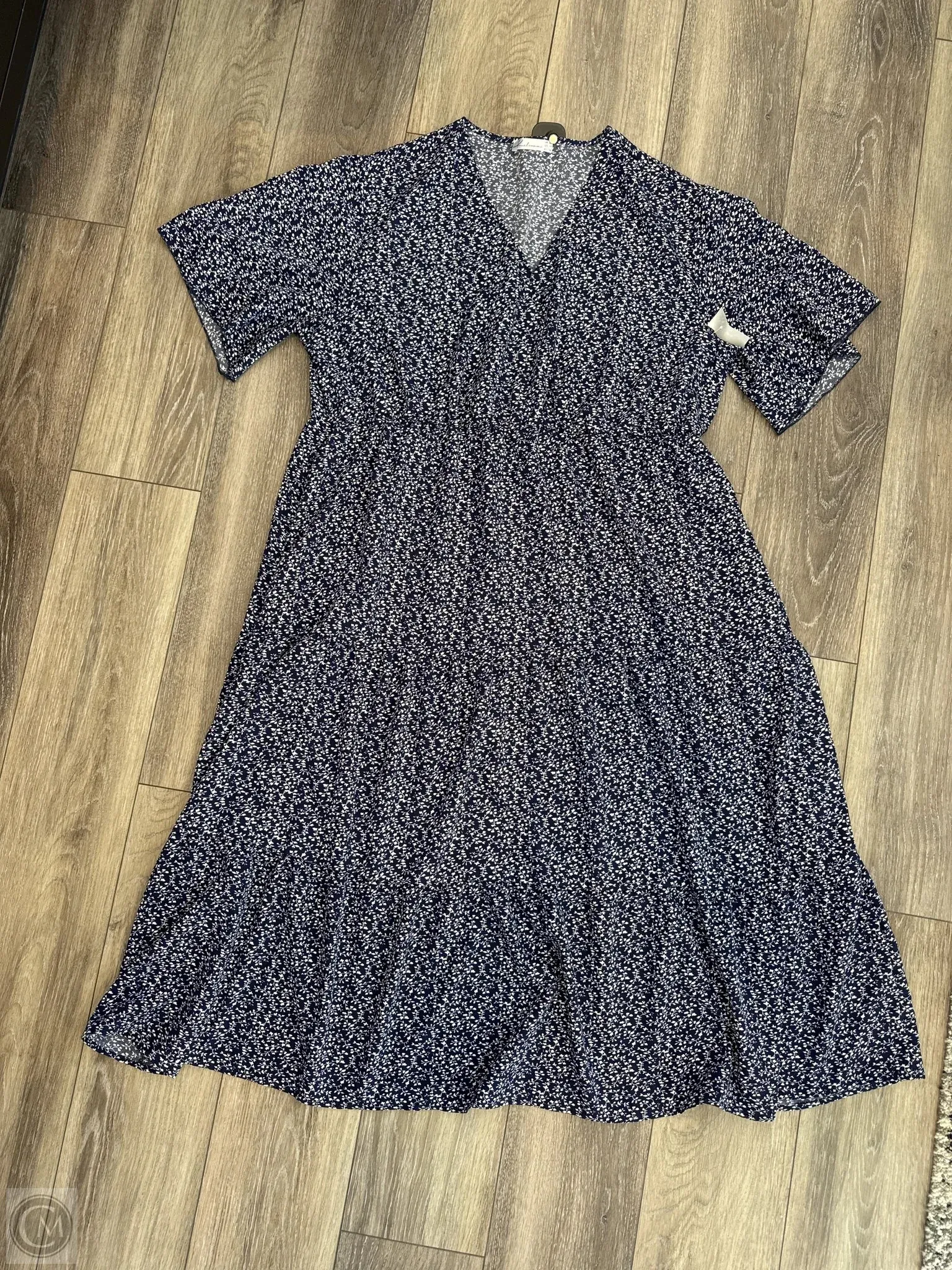 Dress Casual Maxi By Clothes Mentor In Blue, Size: 24