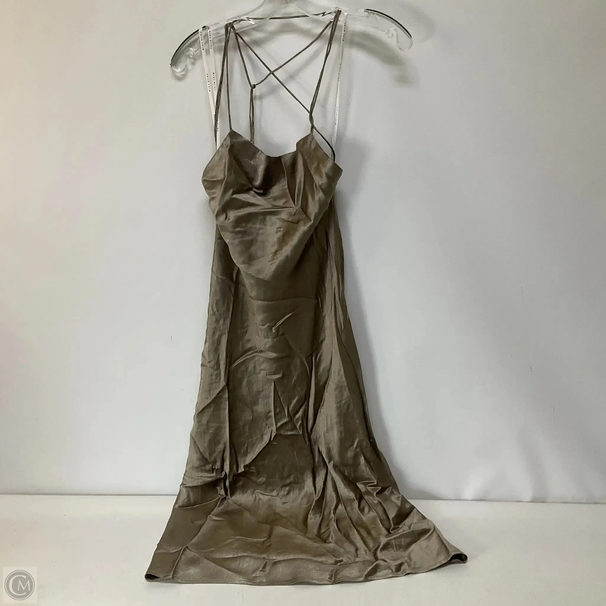 Dress Casual Maxi By Cmb In Taupe, Size: 2
