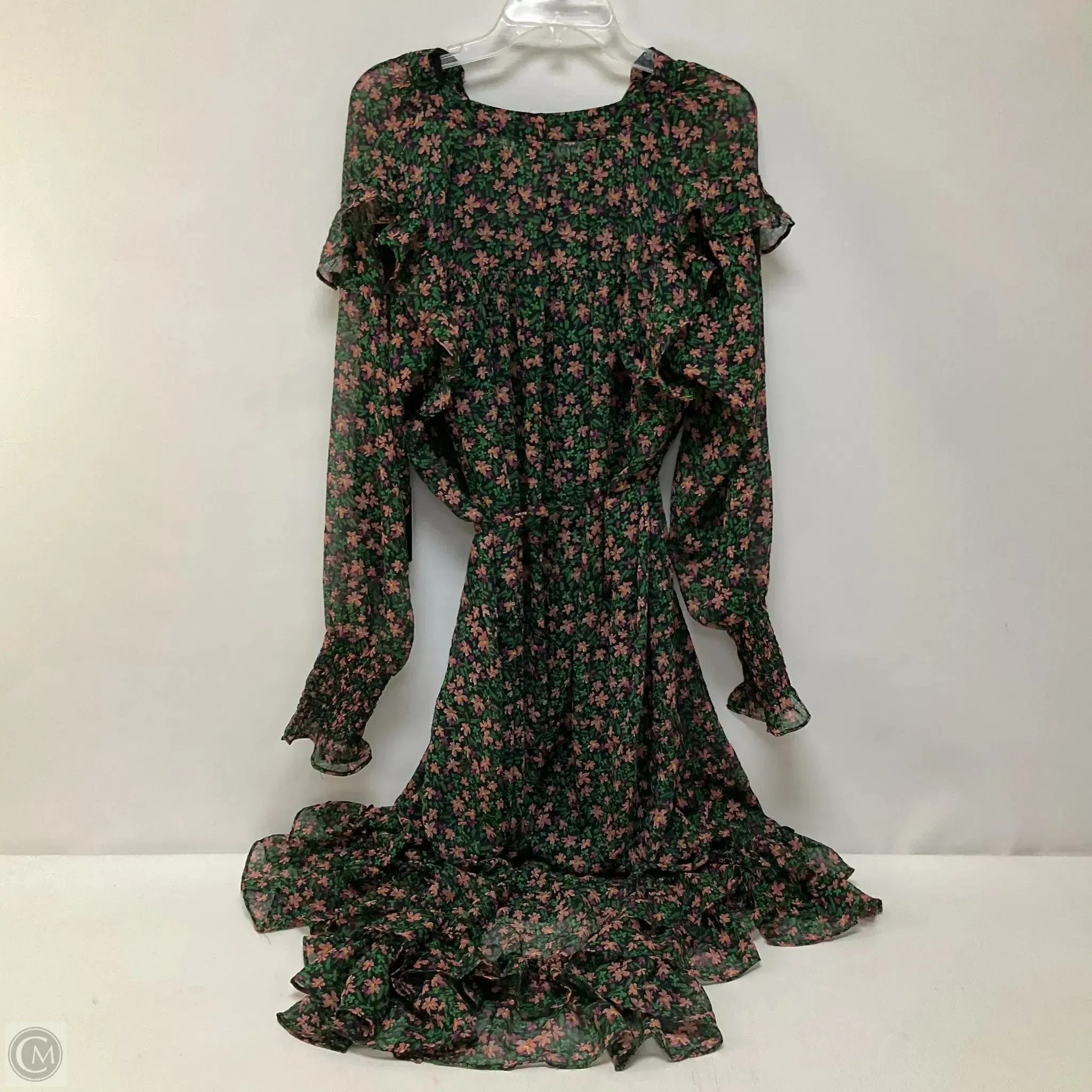 Dress Casual Maxi By Fate In Floral Print, Size: L