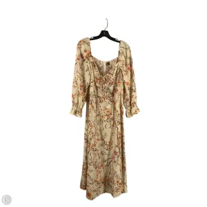 Dress Casual Maxi By Shein In Ivory, Size: Xl