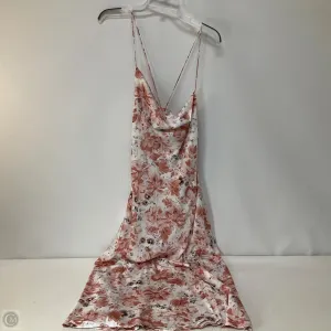 Dress Casual Midi By Cmc In Floral Print, Size: M