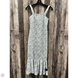 Dress Casual Midi By Cmf In Multi-colored, Size: S