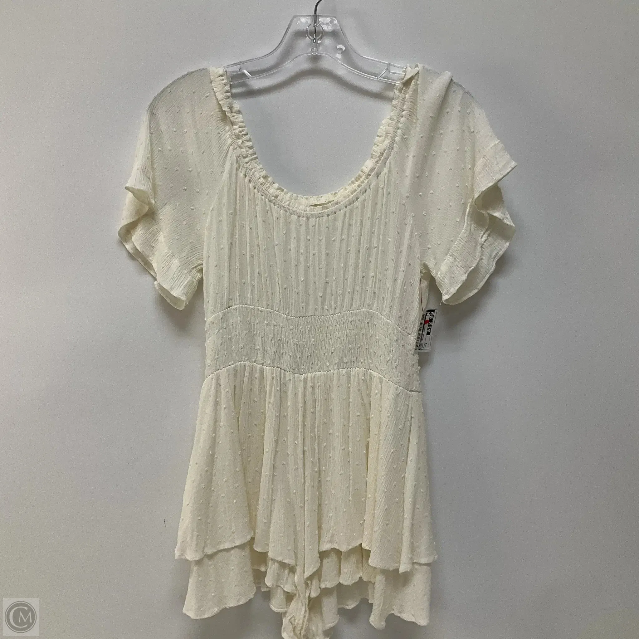 Dress Casual Short By Altard State In Cream, Size: S