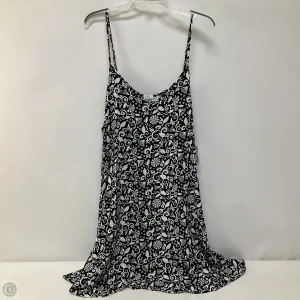 Dress Casual Short By Clothes Mentor In Black & White, Size: Xxxl