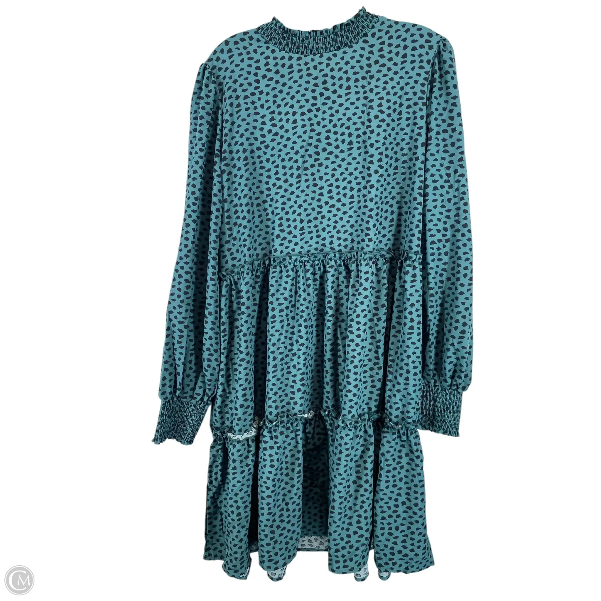 Dress Casual Short By Clothes Mentor In Green, Size: Xl