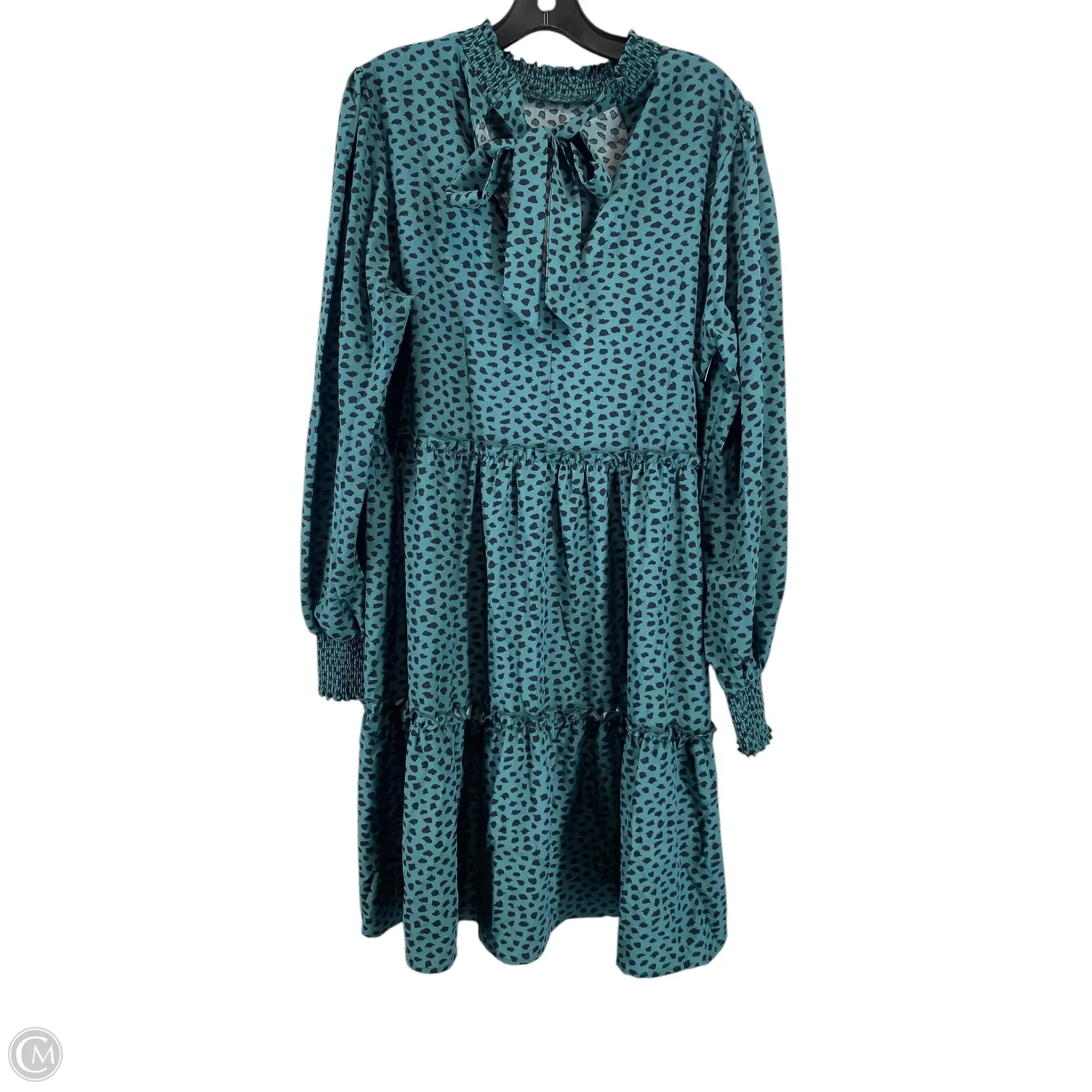 Dress Casual Short By Clothes Mentor In Green, Size: Xl