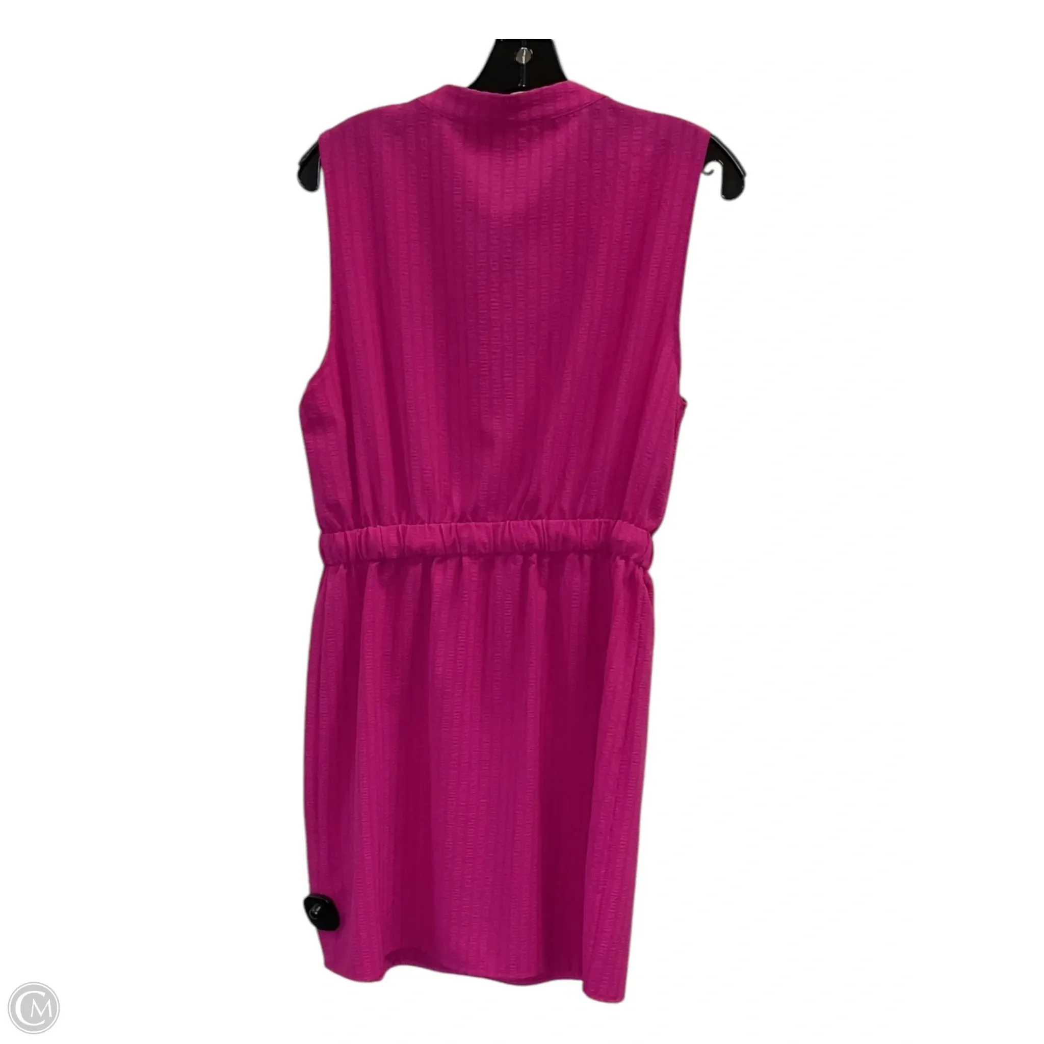 Dress Casual Short By Clothes Mentor In Pink, Size: L