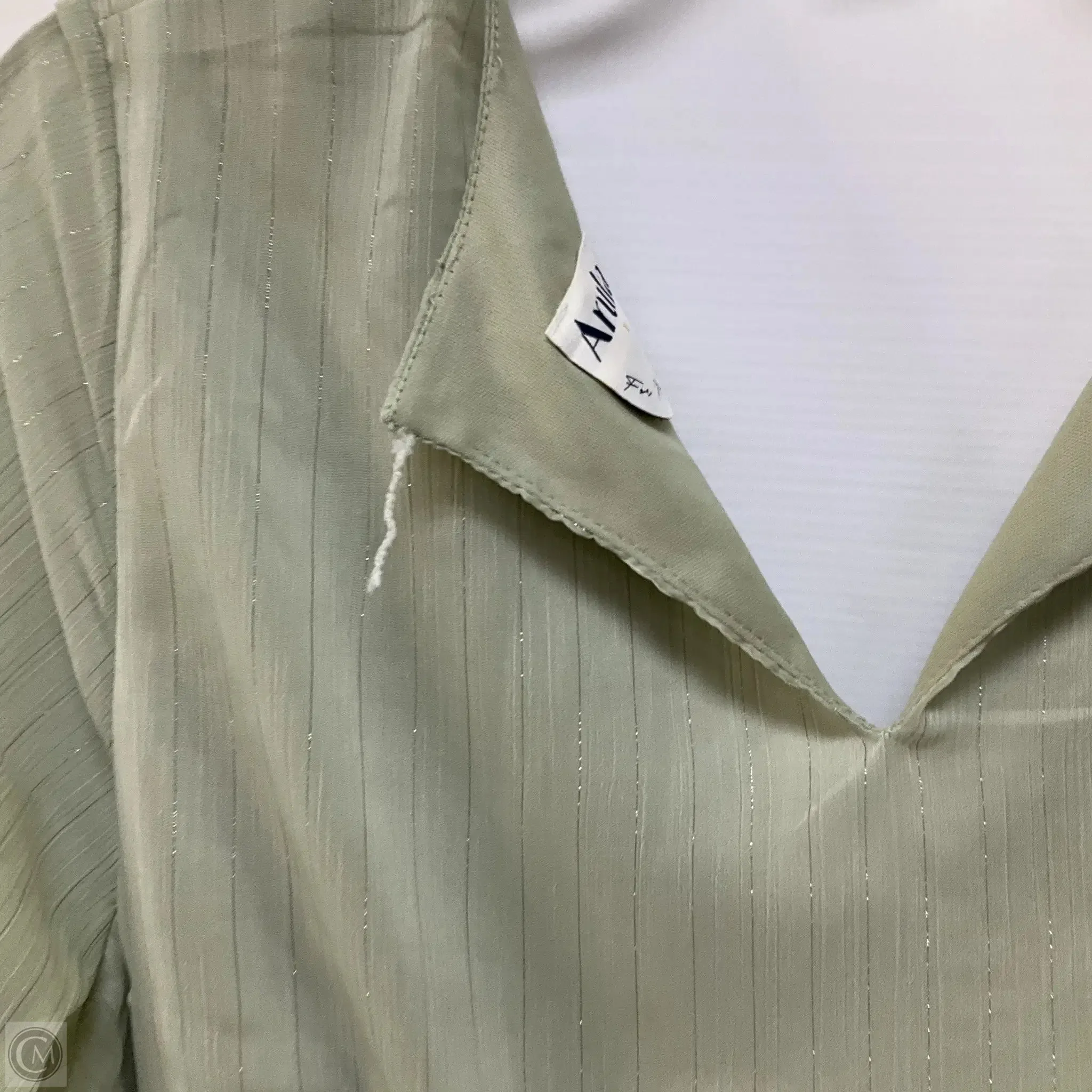 Dress Casual Short By Cmc In Green, Size: L