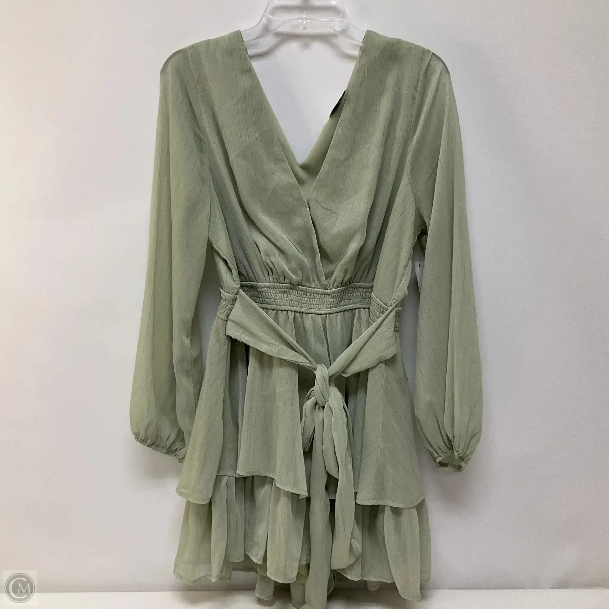 Dress Casual Short By Cmc In Green, Size: L
