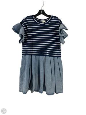 Dress Casual Short By Entro In Blue Denim, Size: S