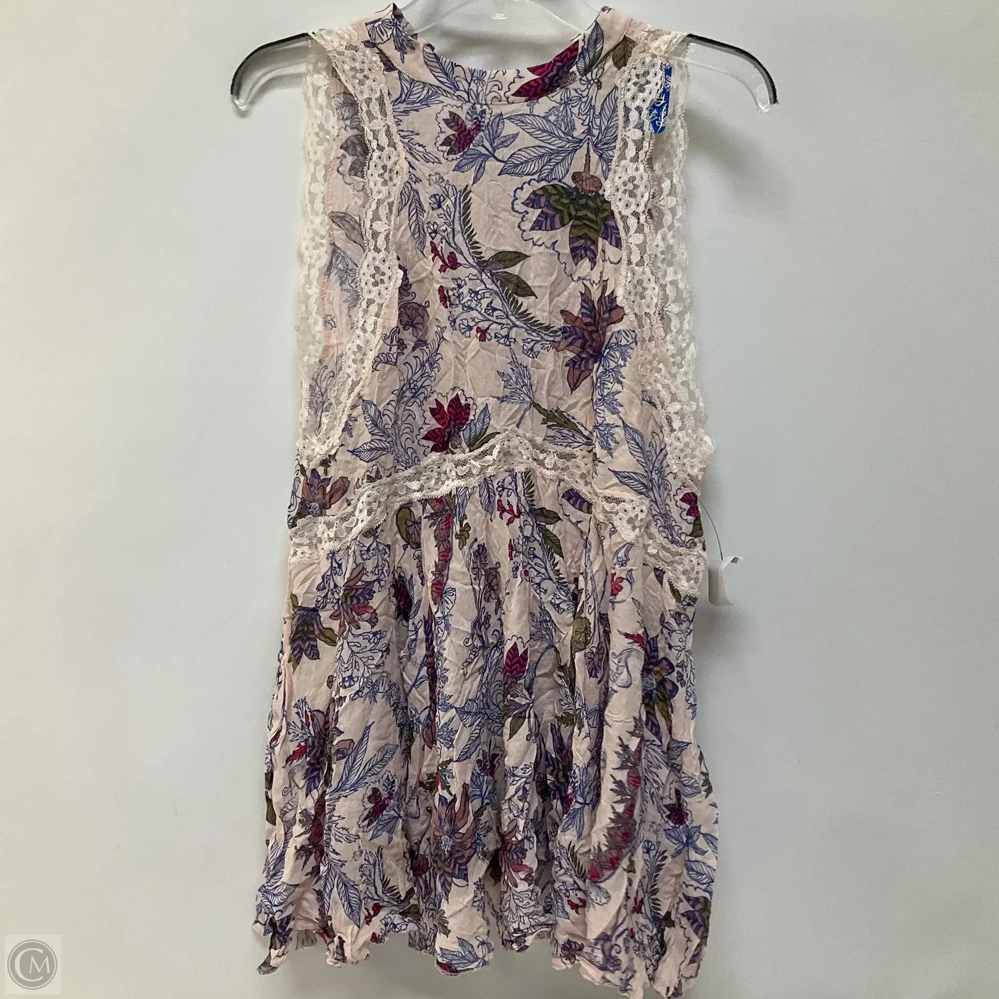 Dress Casual Short By Free People In Floral Print, Size: S