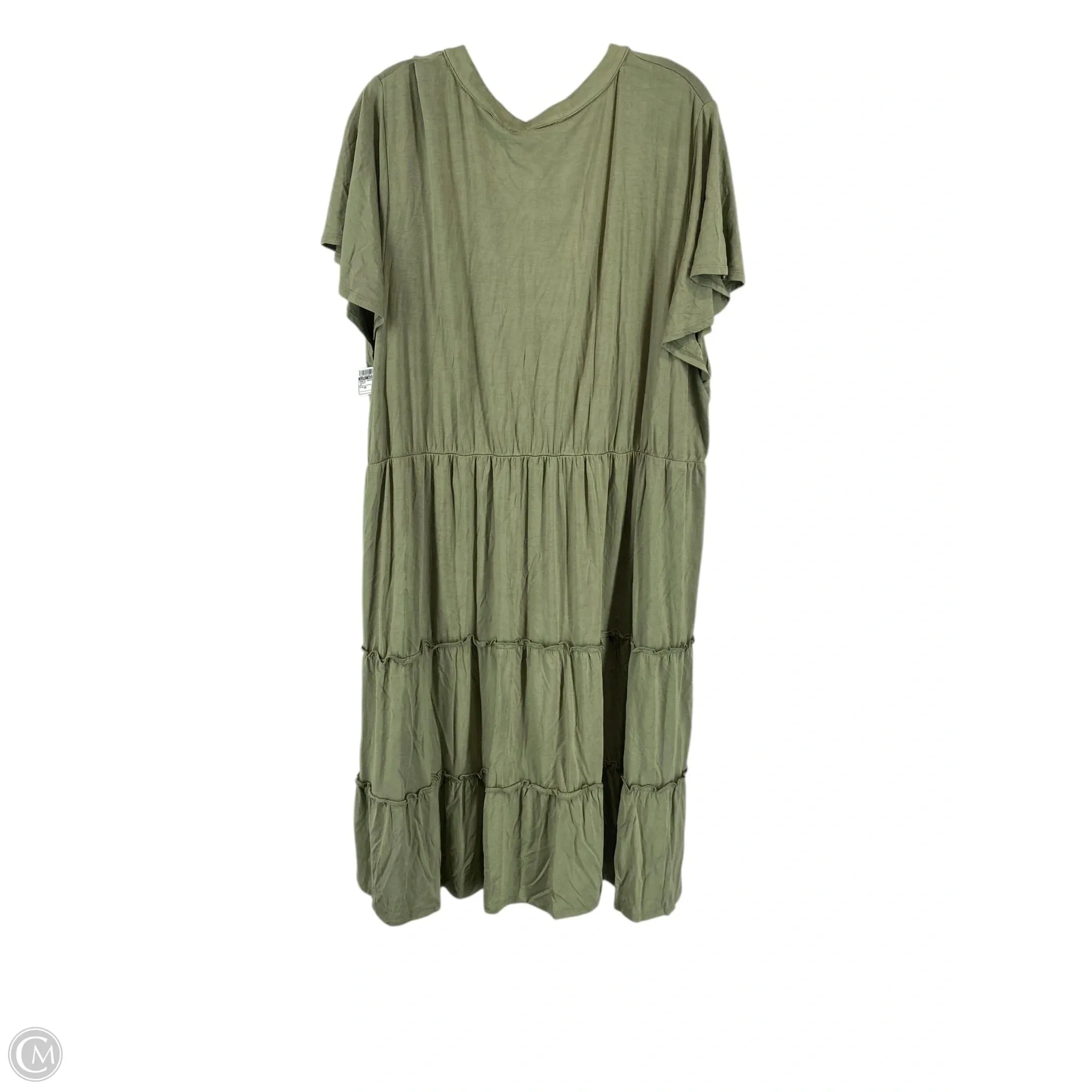 Dress Casual Short By Lucky Brand In Green, Size: 3x