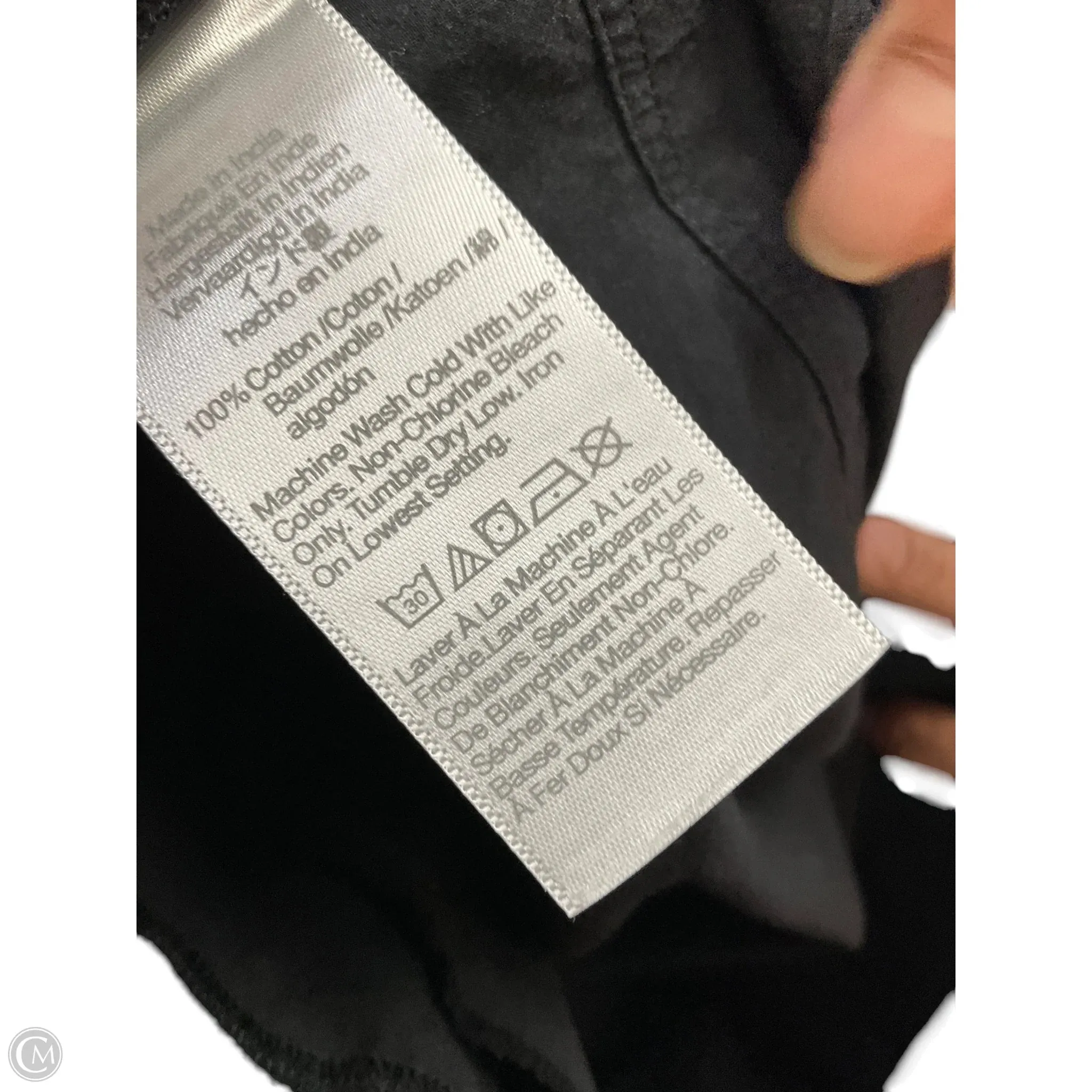 Dress Casual Short By Madewell In Black, Size: S