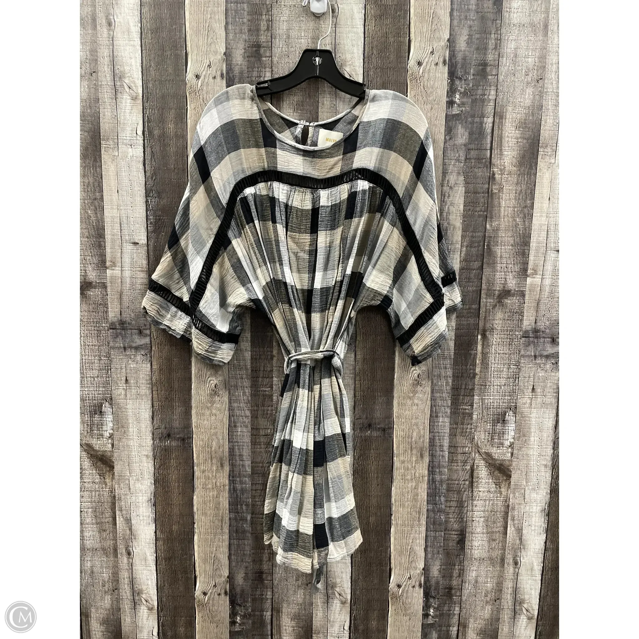 Dress Casual Short By Maeve In Plaid Pattern, Size: S