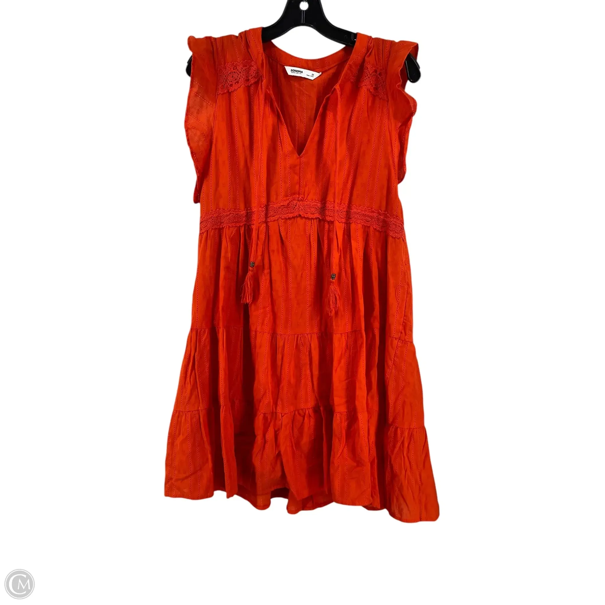 Dress Casual Short By Sonoma In Red, Size: M