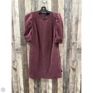Dress Casual Short By Who What Wear In Maroon, Size: Xs