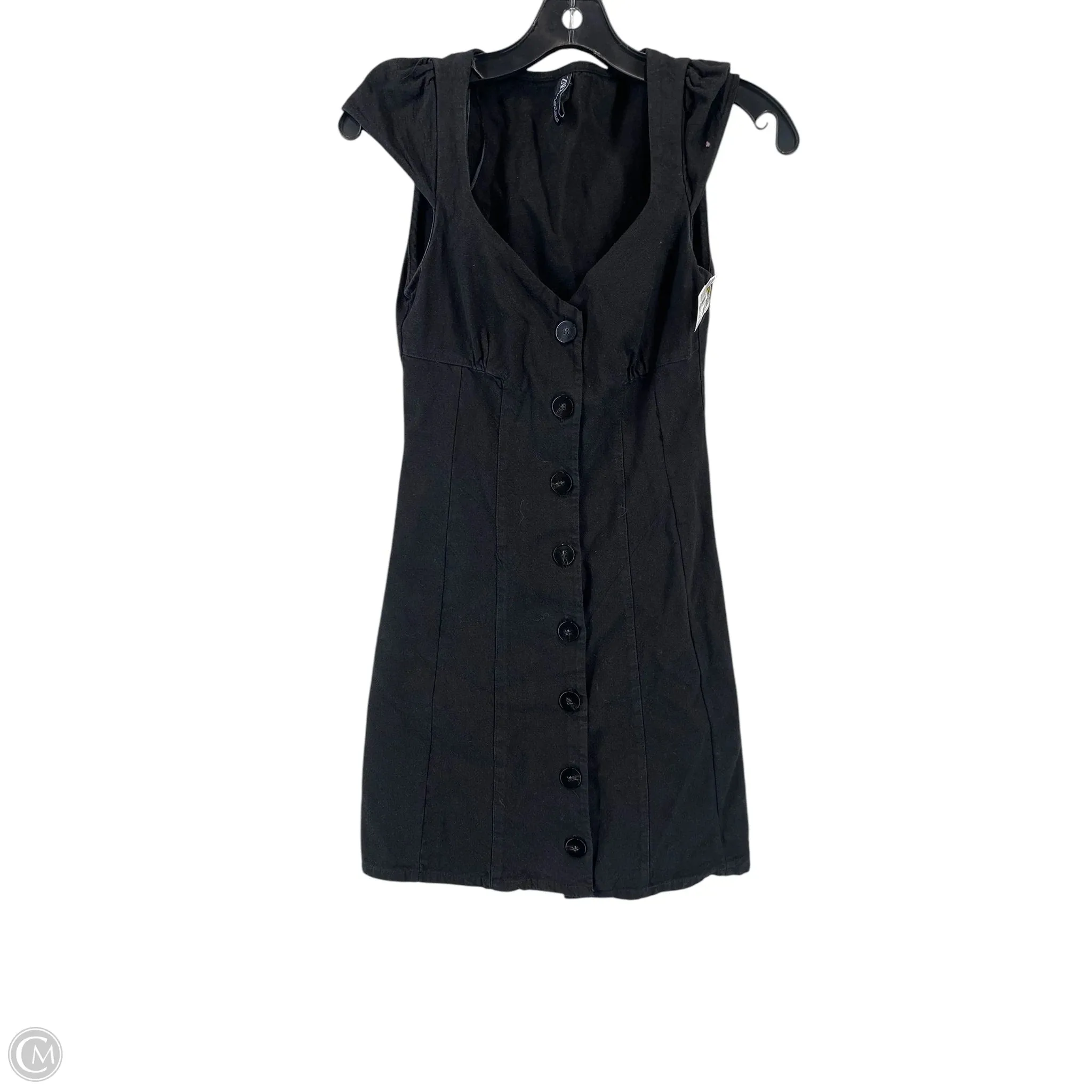 Dress Casual Short By Zara In Black, Size: Xs
