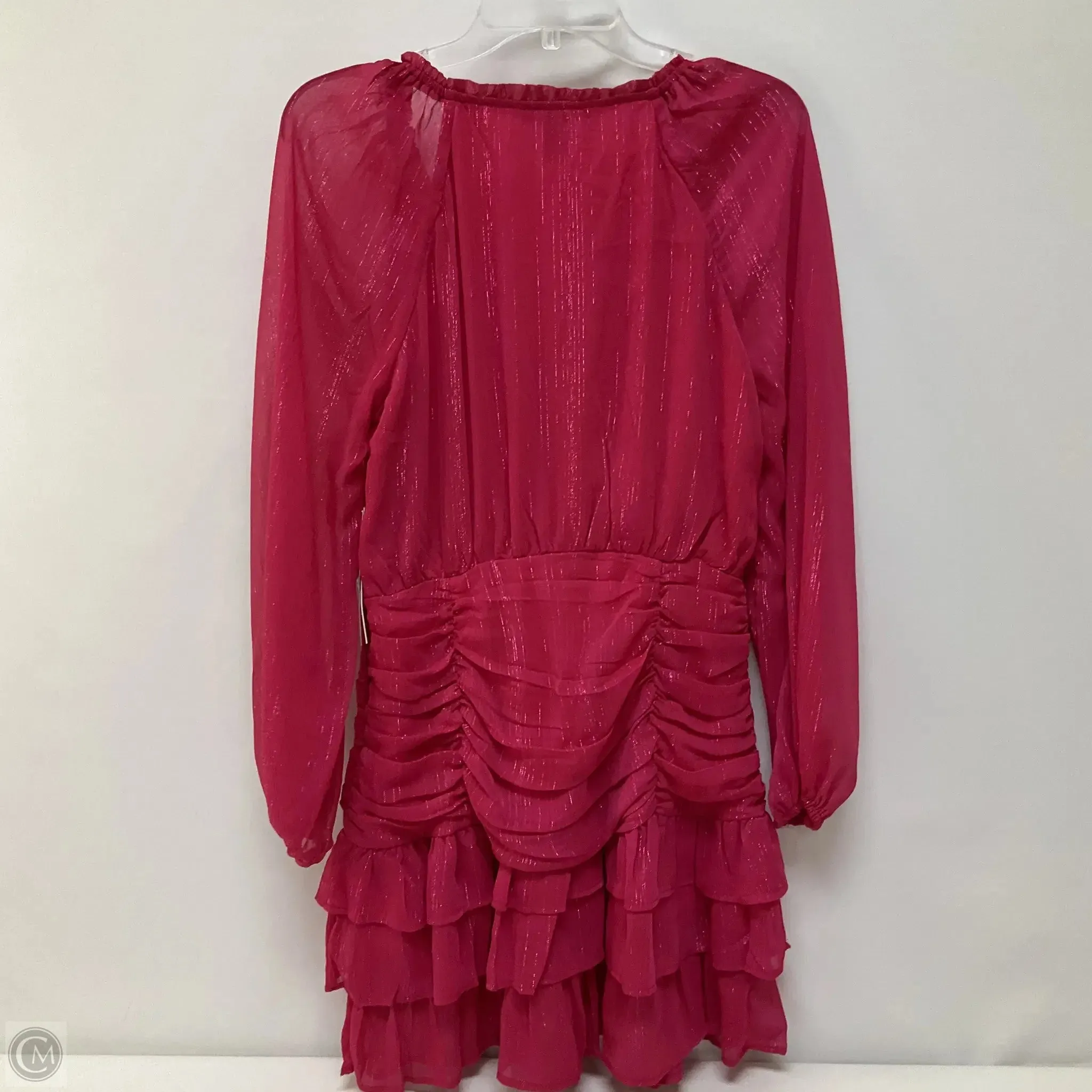Dress Party Short By Aqua In Pink, Size: L