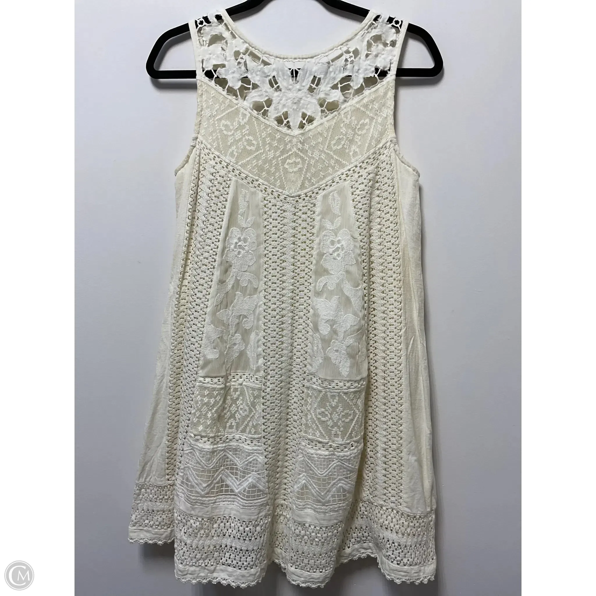 Dress Party Short By Cmb In Cream, Size: M