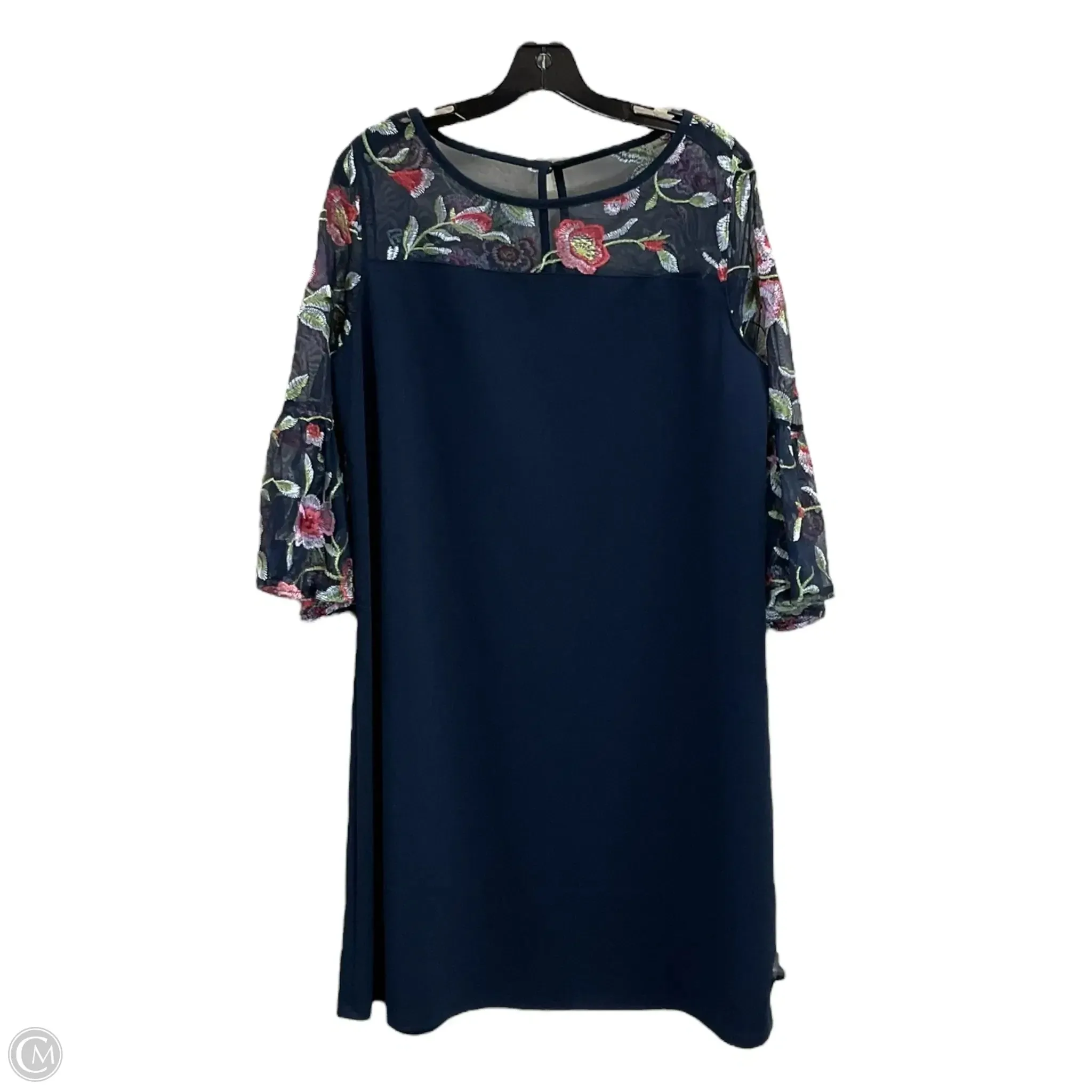 Dress Work By Agb In Navy, Size: L