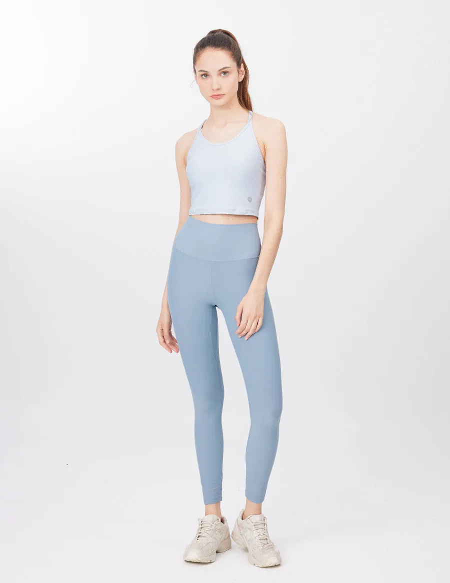 easyoga LESPIRO Galaxy Cropped Tank - B1 Light Blue